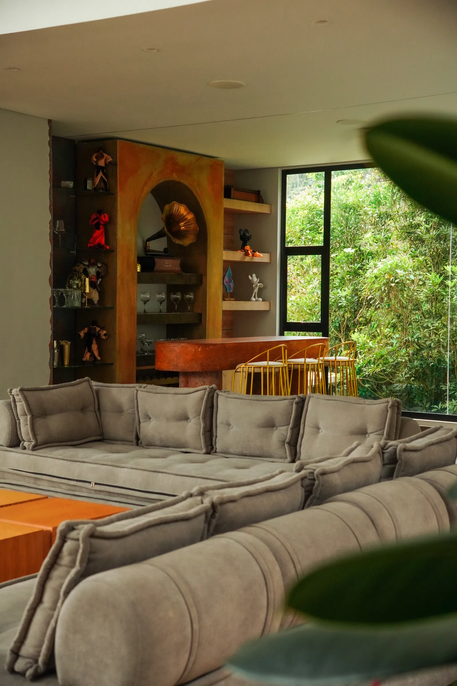Private mansion lounge in Medellín — luxury travel Colombia