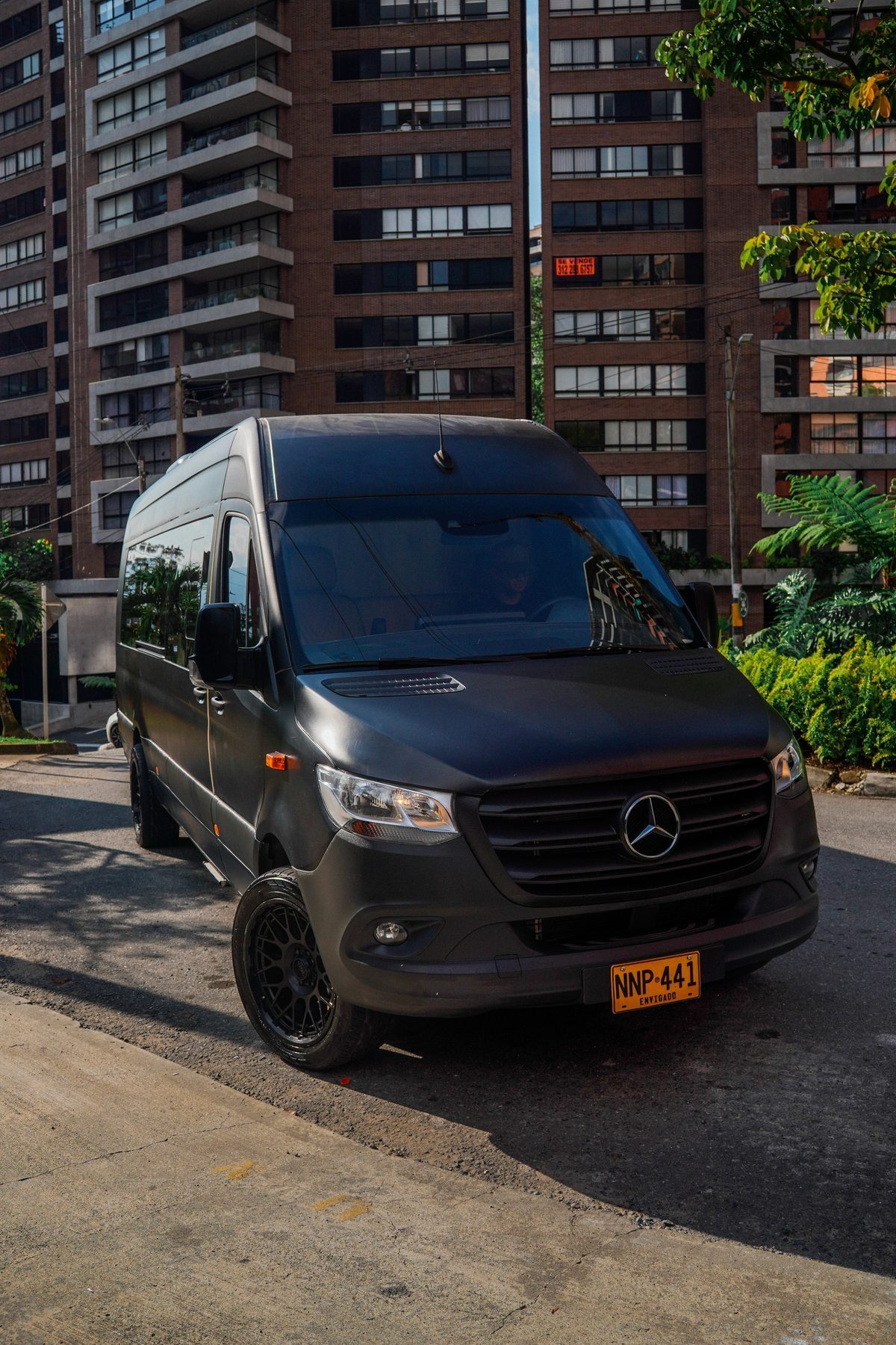 Orange VIP Van