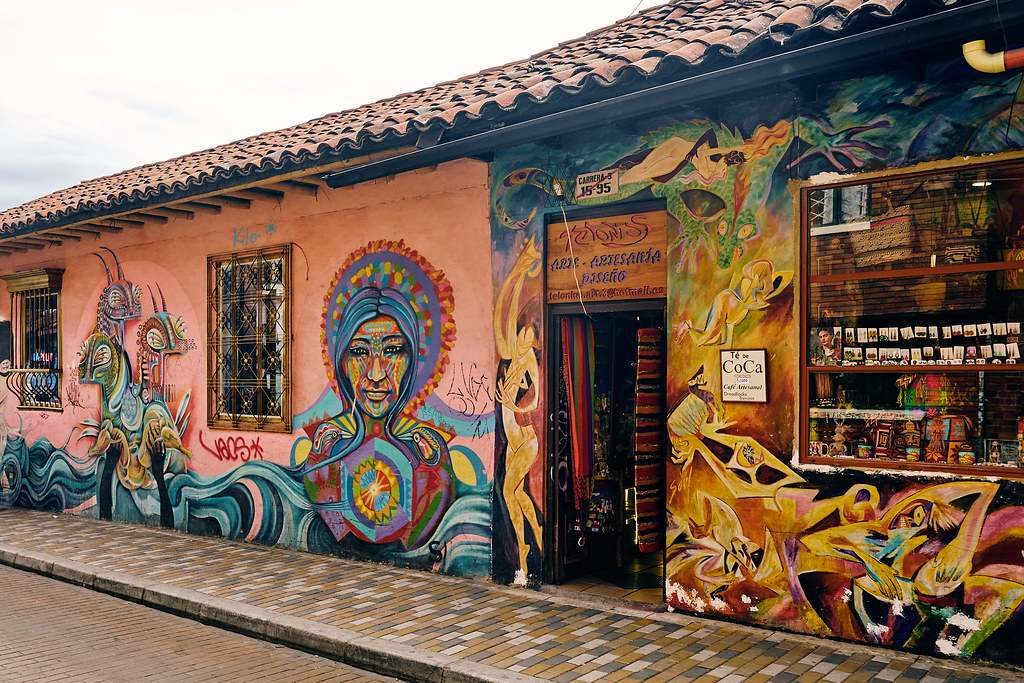 La Candelaria Graffiti Tour — Bogota